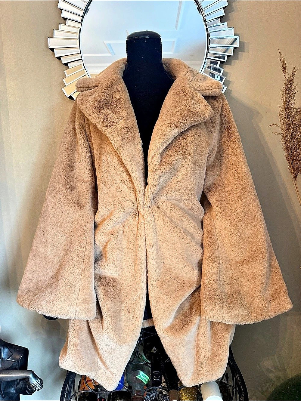 I.AM.GIA Teddy Jacket in Brown Size Small Like New